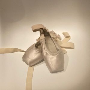 Old pointe shoes